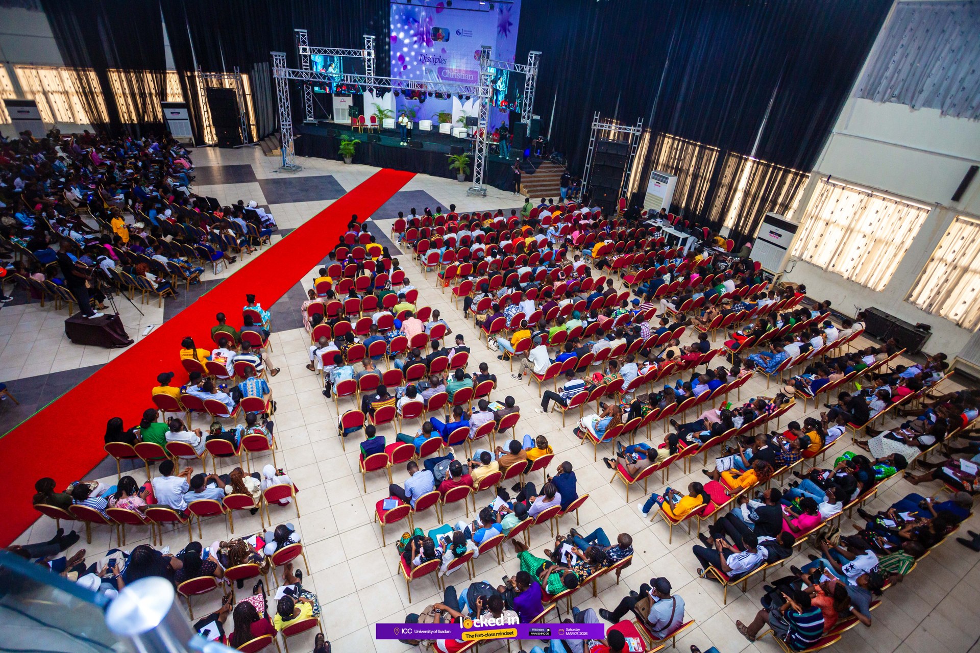 Spectacular Stage View of ICC Gathering
